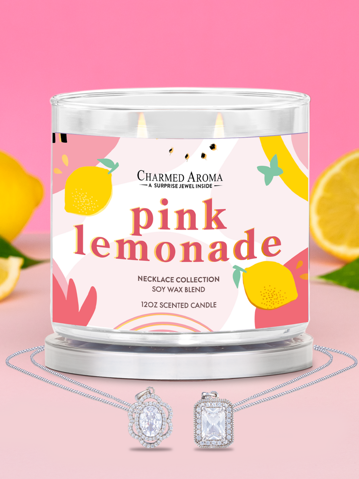 Pink Lemonade Candle - Necklace Collection