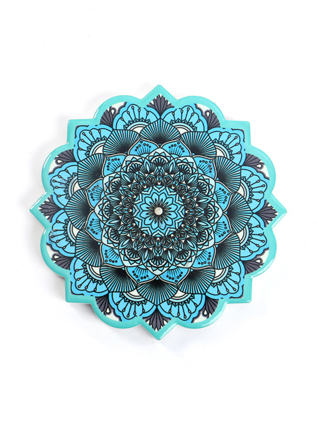 Mandala Ceramic Coaster