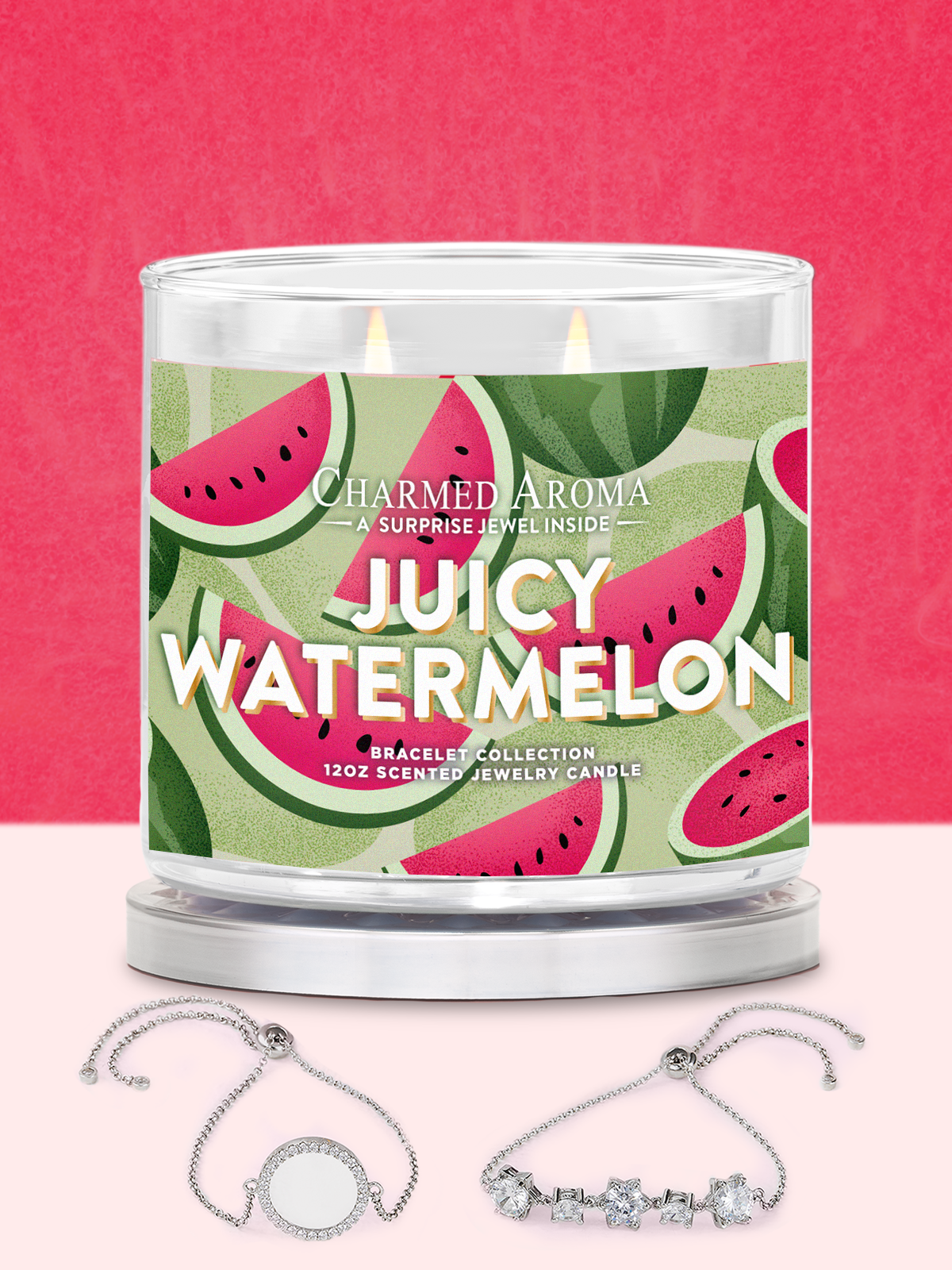 Juicy Watermelon Candle - Bracelet Collection